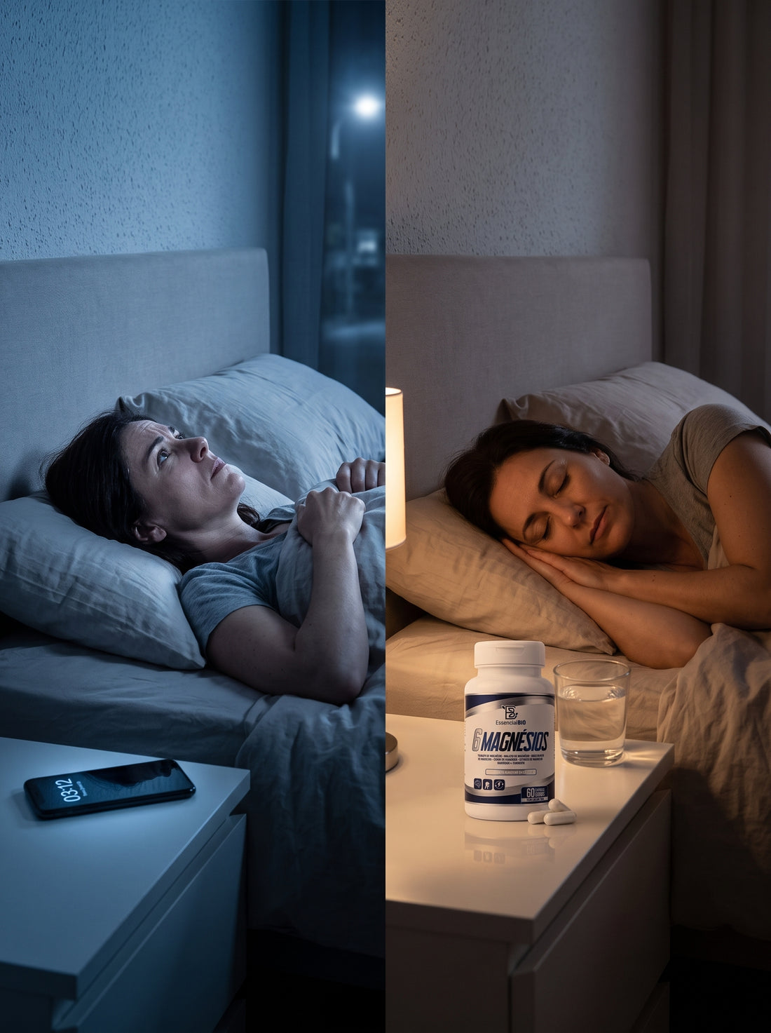 De despertarse a las 3 a dormir de un tirón: la noche con magnesio